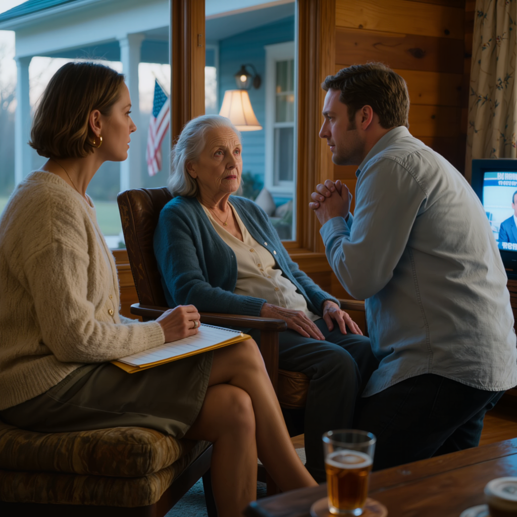 My daughter-in-law slid a list across the kitchen table in the suburban house my husband and I bought in the early ’90s, marking each item “keep” or “donate,” while my son wanted me to use that same house to carry his wife’s $300,000 debt — I didn’t argue, I didn’t cry, I only smiled, while there was one thing I had done six weeks earlier that they knew absolutely nothing about