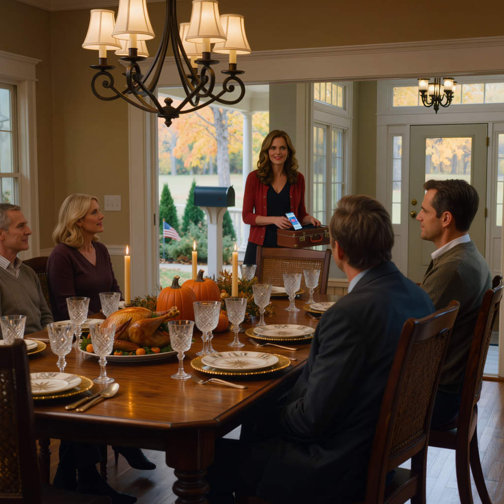 during holiday lunch, my mom told me to leave and ‘stop depending on the family.’ i quietly packed—then made it clear that the support i’d been quietly providing would end starting now. her face went still.