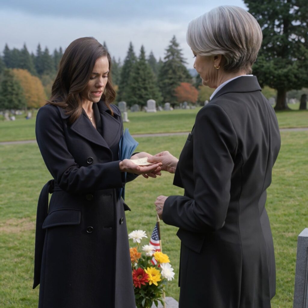 At my mother’s graveside, a retired federal judge slipped a card into my hand and told me to call Seattle. I thought my mother had died with a modest Portland house, an old Subaru, and eleven thousand dollars in savings. By the next afternoon, I was sitting across from a man with paperwork that made my brother hear the number nine million and forget, all over again, what kind of woman had raised us.