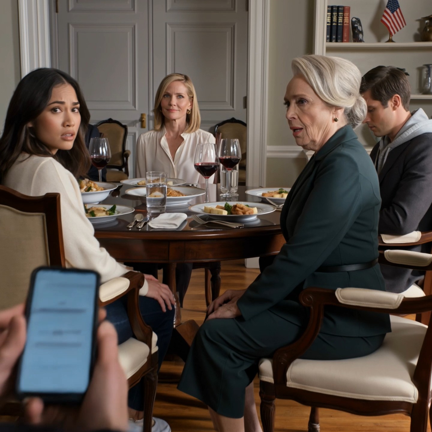 Grandma came back after eighteen years, looked at me across a dinner table full of roast chicken, sweating water glasses, and family lies, and asked why I was still renting in Brooklyn when she had already bought me a studio on West 86th Street. My mother smiled and said the apartment belonged to my brother now. Grandma folded her napkin, stood up, and said, “Then let’s go see who’s living behind my door.”