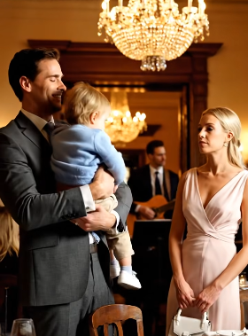 “Sorry I Had to Bring My Baby,” I Whispered — and the CEO Simply Smiled, Lifted Him Gently, and Made Space.