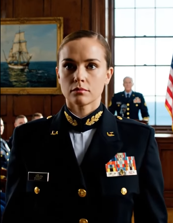 She Was “Just” a Cadet — Until an Admiral Paused Mid-Speech and Said, “Iron Wolf… Stand By.”