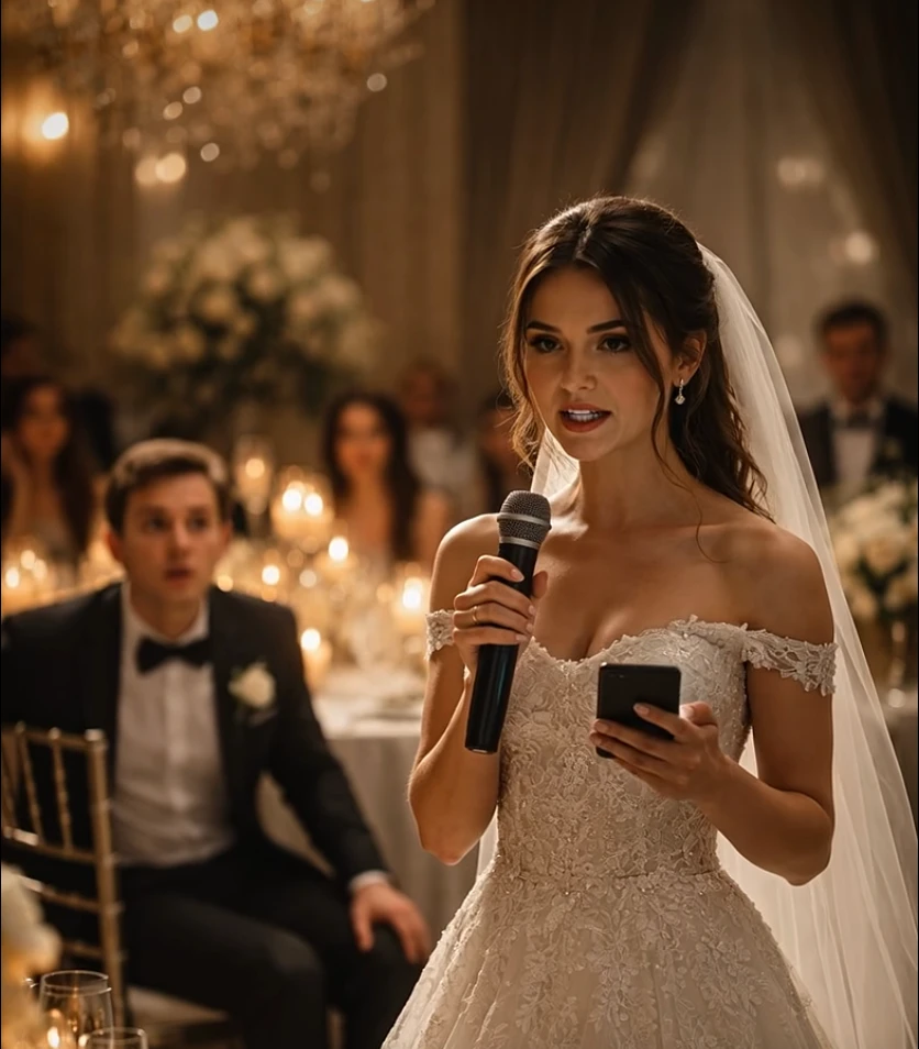 She Heard Her Groom Sell Her for Millions 1 Hour Before the Wedding – So She Let Him Say I Do Before She Ruined Him.