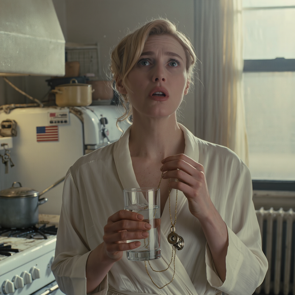 I gave up my seat on the bus to an old lady and she told me, ‘When your husband gives you a necklace, leave it overnight in a glass of water.’ I ignored that advice, until the day my husband brought me a necklace…