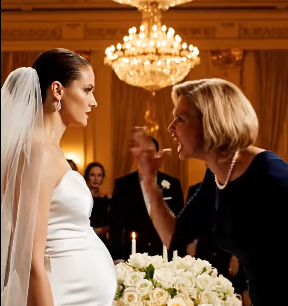 My Elite Mother-In-Law Publicly Humiliated Me At My Wedding, Saying, “How Dare You Sit Here Without Asking Me First?” She Then Pushed My Husband To Leave Me During One Of The Hardest Moments Of My Life, And The Next Day, After He Saw What Was Being Reported On TV, HE CALLED ME IN A PANIC…