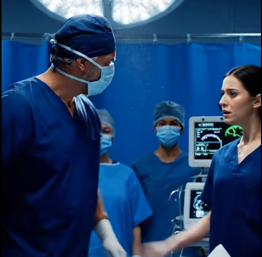 The chief surgeon grabbed her by the hair in front of everyone—but one sentence from the quiet nurse turned the entire room ice-cold and changed everything in seconds.